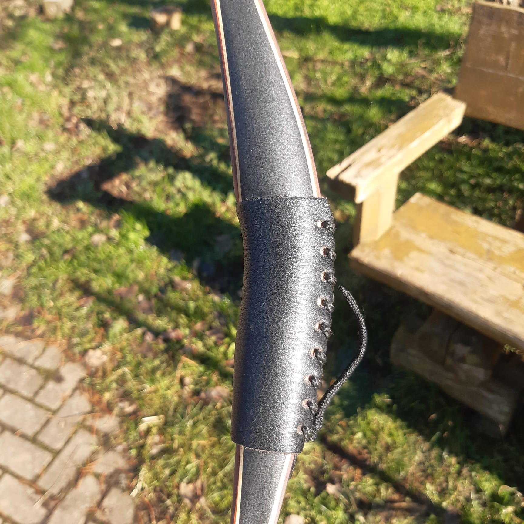 Detail des Griffleders
