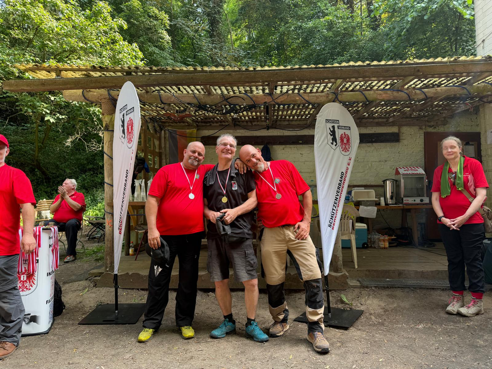 Drei Medaillengewinner bei der Landesmeisterschaft 3D des SVBB 2026