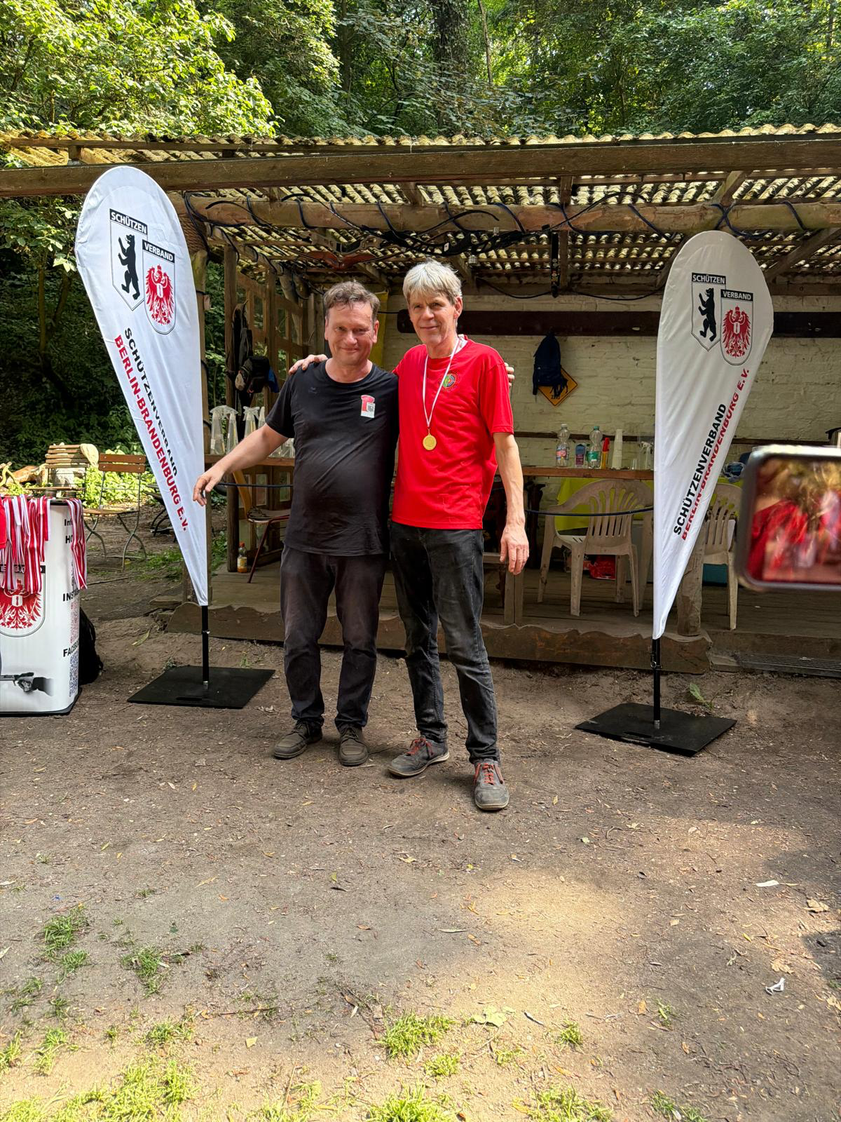 Siegerehrung bei der Landesmeisterschaft 3D des SVBB 2026
