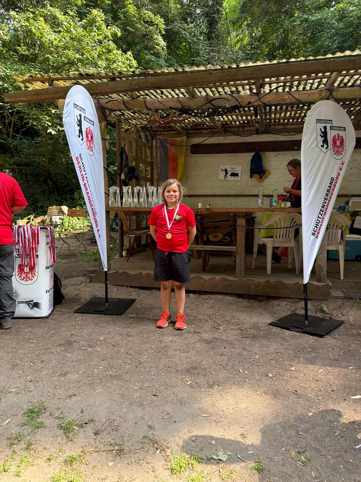 Nachwuchssiegerin bei der Landesmeisterschaft 3D des SVBB 2026